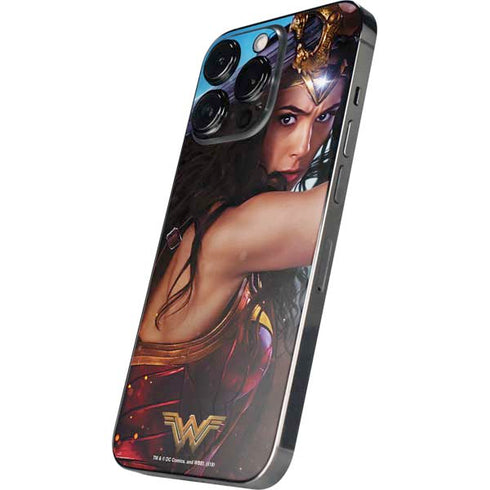 DC Comics Wonder Woman Battle Ready Poster iPhone 14 Pro Max Skin