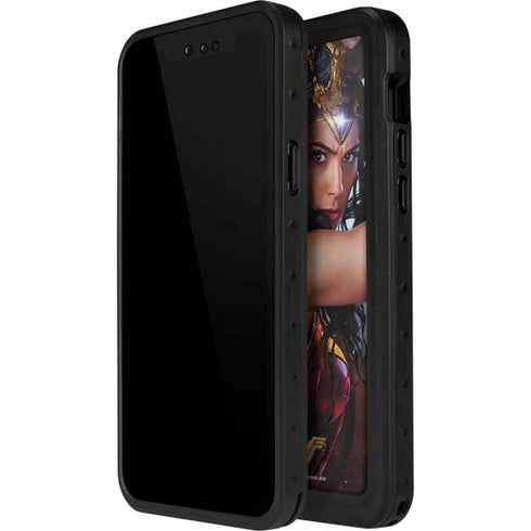DC Comics Wonder Woman Battle Ready Poster iPhone 15 Pro Waterproof Case