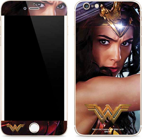 DC Comics Wonder Woman Battle Ready Poster iPhone 6/6s Plus Skin