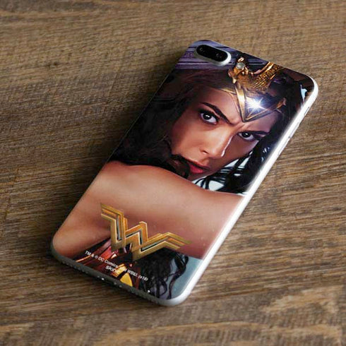 DC Comics Wonder Woman Battle Ready Poster iPhone 7 Plus Skin