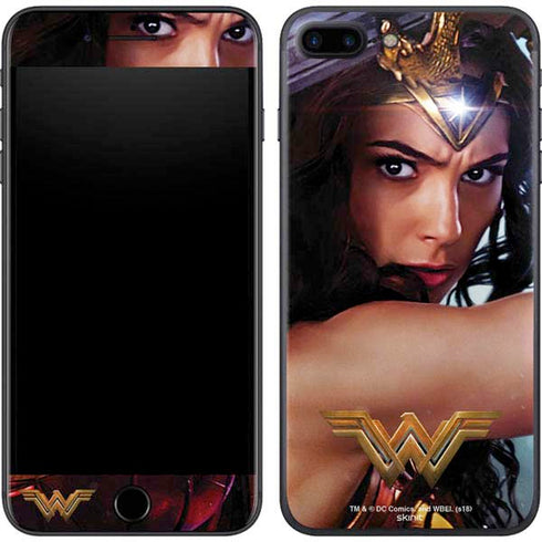 DC Comics Wonder Woman Battle Ready Poster iPhone 8 Plus Skin