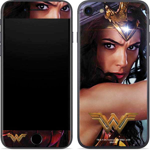 DC Comics Wonder Woman Battle Ready Poster iPhone 8 Skin