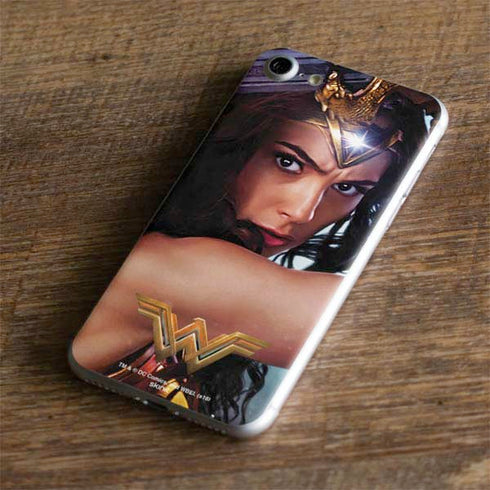 DC Comics Wonder Woman Battle Ready Poster iPhone 8 Skin