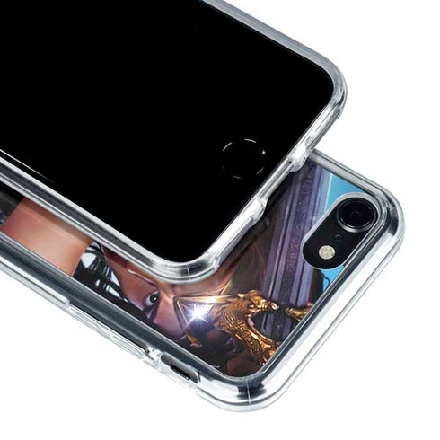 DC Comics Wonder Woman Battle Ready Poster iPhone SE (2nd & 3rd Gen) Clear Case