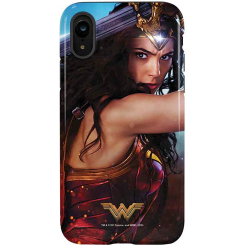 DC Comics Wonder Woman Battle Ready Poster iPhone XR Pro Case