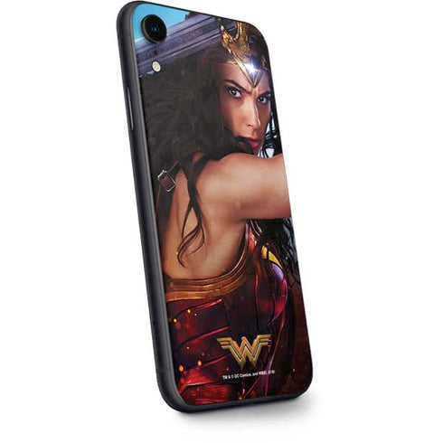 DC Comics Wonder Woman Battle Ready Poster iPhone XR Skin
