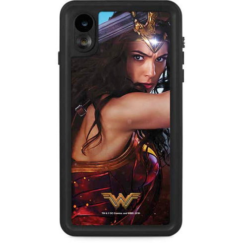 DC Comics Wonder Woman Battle Ready Poster iPhone XR Waterproof Case