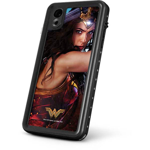 DC Comics Wonder Woman Battle Ready Poster iPhone XR Waterproof Case