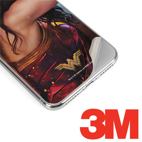 DC Comics Wonder Woman Battle Ready Poster iPhone XS Max Skin