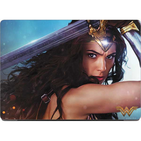 DC Comics Wonder Woman Battle Ready Poster MacBook Pro 14in (2021-24) Skin