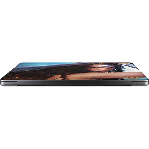 DC Comics Wonder Woman Battle Ready Poster MacBook Pro 14in (2021-24) Skin