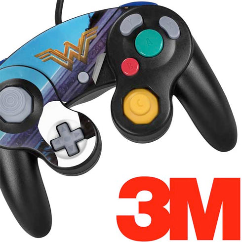 DC Comics Wonder Woman Battle Ready Poster Nintendo GameCube Controller Skin