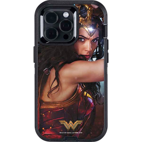 DC Comics Wonder Woman Battle Ready Poster Otterbox Defender iPhone Skin