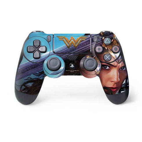 DC Comics Wonder Woman Battle Ready Poster PS4 Pro/Slim Controller Skin