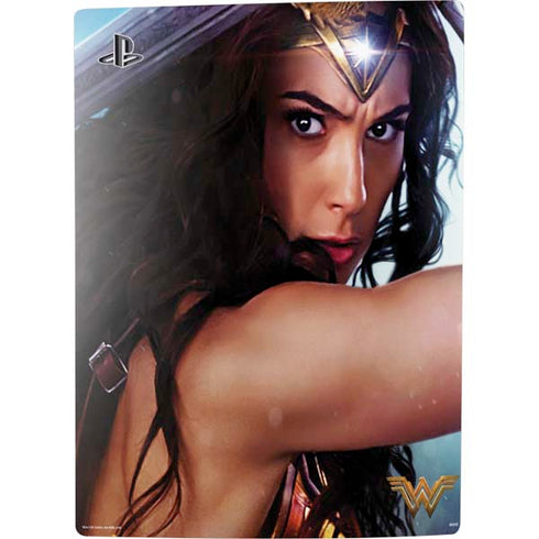 DC Comics Wonder Woman Battle Ready Poster PS5 Digital Edition Console Skin