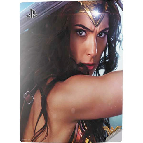 DC Comics Wonder Woman Battle Ready Poster PS5 Digital Edition Console Skin