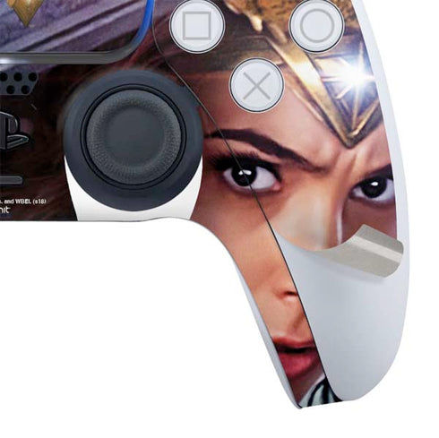 DC Comics Wonder Woman Battle Ready Poster PS5 Controller Skin