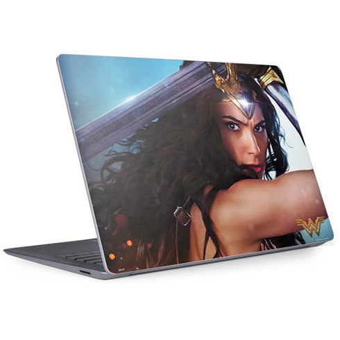 DC Comics Wonder Woman Battle Ready Poster Surface Laptop 3 13.5in Skin