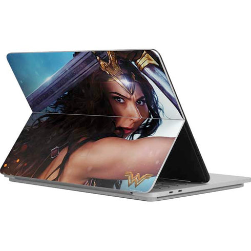 DC Comics Wonder Woman Battle Ready Poster Surface Laptop Studio Skin