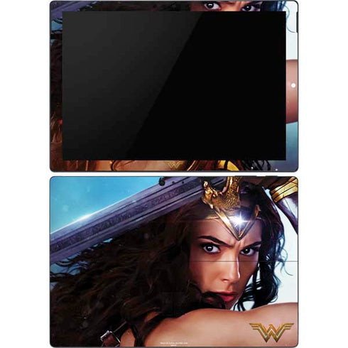 DC Comics Wonder Woman Battle Ready Poster Surface Pro 6 Skin