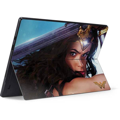 DC Comics Wonder Woman Battle Ready Poster Surface Pro 7 Skin