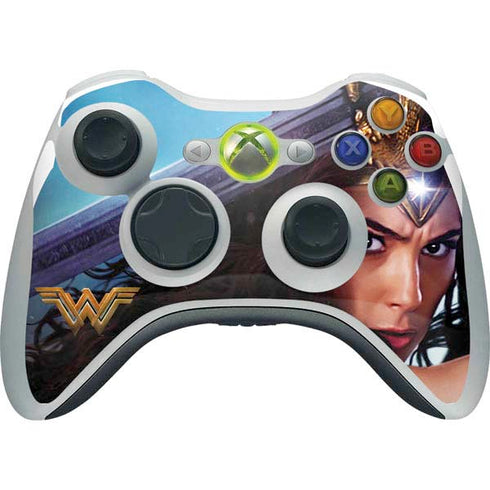 DC Comics Wonder Woman Battle Ready Poster Xbox 360 Wireless Controller Skin
