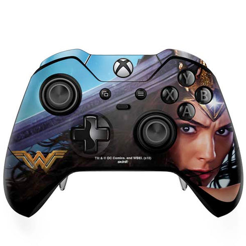 DC Comics Wonder Woman Battle Ready Poster Xbox One Elite Controller Skin
