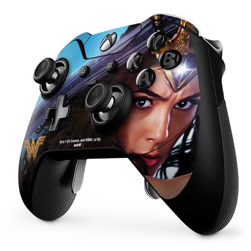 DC Comics Wonder Woman Battle Ready Poster Xbox One Elite Controller Skin