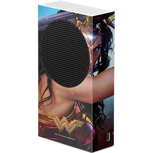 DC Comics Wonder Woman Battle Ready Poster Xbox Series S Console Skin
