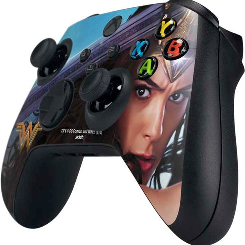 DC Comics Wonder Woman Battle Ready Poster Xbox Series X Controller Skin