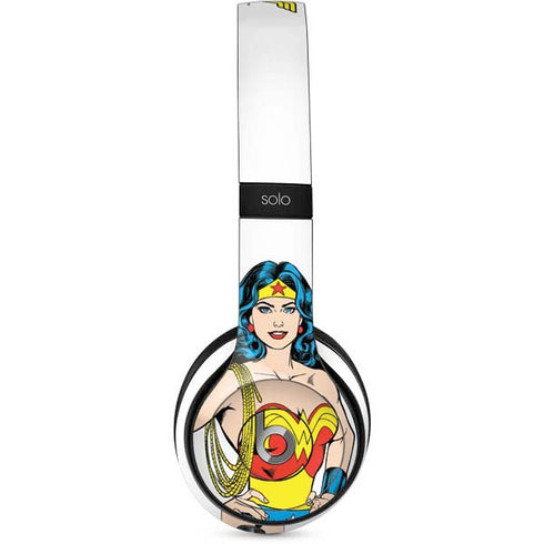 DC Comics Wonder Woman Classic Art Pose Beats Solo 2 Wired Skin