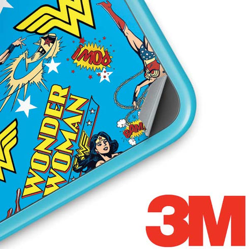 DC Comics Wonder Woman Action pose pattern Nintendo 2DS XL (2017) Skin