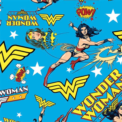 DC Comics Wonder Woman Action pose pattern Nintendo 2DS XL (2017) Skin