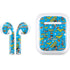 DC Comics Wonder Woman Action pose pattern Apple AirPods Skin