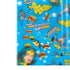 DC Comics Wonder Woman Action pose pattern Bose Noise Cancelling Headphones 700 Skin