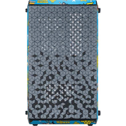 DC Comics Wonder Woman Action pose pattern Cooler Master MasterBox Q300L Mini Tower Skin
