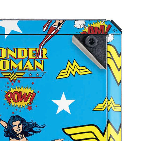 DC Comics Wonder Woman Action pose pattern Cooler Master MasterBox Q300L Mini Tower Skin