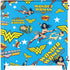 DC Comics Wonder Woman Action pose pattern Corsair 4000D Tempered Glass Mid-Tower ATX Case Skin