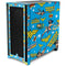 DC Comics Wonder Woman Action pose pattern Corsair 4000D Tempered Glass Mid-Tower ATX Case Skin