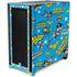 DC Comics Wonder Woman Action pose pattern Corsair 4000D Tempered Glass Mid-Tower ATX Case Skin