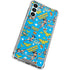 DC Comics Wonder Woman Action pose pattern Galaxy A13 5G Clear Case