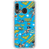DC Comics Wonder Woman Action pose pattern Galaxy A20 Clear Case