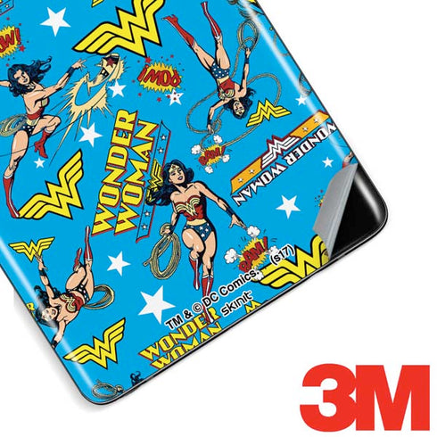 DC Comics Wonder Woman Action pose pattern Galaxy Note 8 Skin