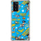 DC Comics Wonder Woman Action pose pattern Galaxy Note20 5G Clear Case