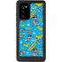 DC Comics Wonder Woman Action pose pattern Galaxy Note20 5G Waterproof Case