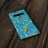 DC Comics Wonder Woman Action pose pattern Galaxy S10 Plus Skin