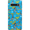 DC Comics Wonder Woman Action pose pattern Galaxy S10 Skin
