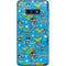 DC Comics Wonder Woman Action pose pattern Galaxy S10e Skin