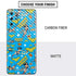 DC Comics Wonder Woman Action pose pattern Galaxy S20 Plus Skin