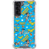 DC Comics Wonder Woman Action pose pattern Galaxy S22 Clear Case
